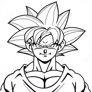 Kolorowanka Z Goku Super Saiyan 4 135390-67244