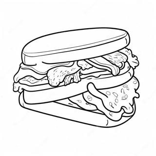 Gigantyczna Kanapka Kolorowanka 136646-68230