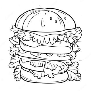 Warzywna Kanapka Kolorowanka 136647-68384