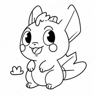 Chibi Pokemon Kolorowanki