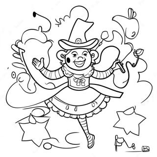 Kolorowanka Swieta Karnawalowego W Dominikanie 136748-68315