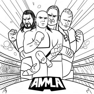 Kolorowanka Mistrzostw Wwe 136799-68349