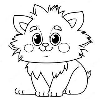 Puszyste Zwierzeta Chenilowe Kolorowanka 137004 68657