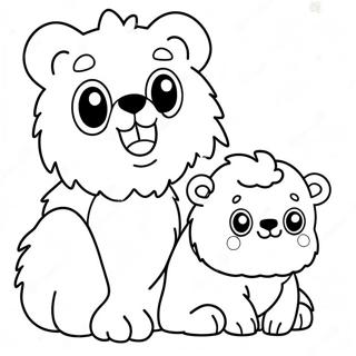 Puszyste Zwierzeta Chenilowe Kolorowanka 137004 68658