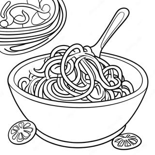 Spaghetti Kolorowanki