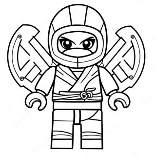 Strona Do Kolorowania Nya Ninjago W Stroju Ninja 137263 68864