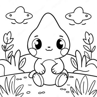 Uroczy Chao W Ogrodzie Kolorowanka 137516 69055