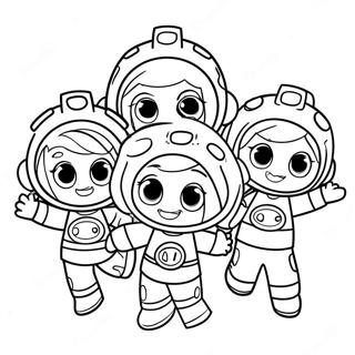 Kolorowanka Z Postaciami Druzyny Umizoomi 137722-69218