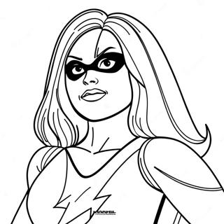 Ms Marvel Kolorowanki