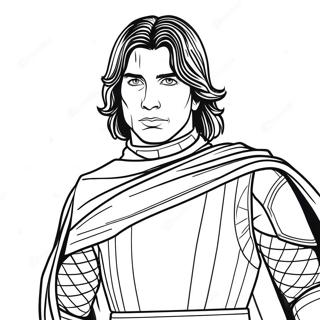 Kylo Ren Kolorowanki