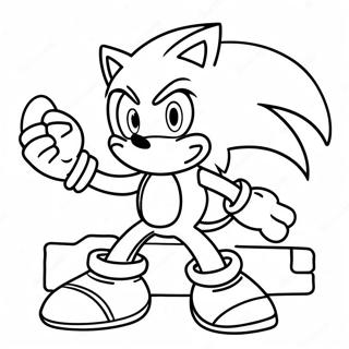 Kolorowanka Z Przygodowym Sonicem 138417-69766