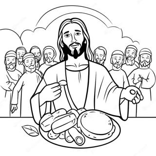 Jezus Karmiacy 5000 Kolorowanka 138747-70023