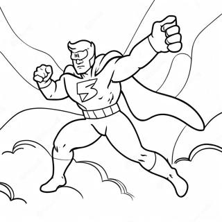 Kolorowanka Bezwzglednego Superbohatera Ratujacego Dzien 138926-70165