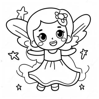 Kolorowanka Z Radosnym Malym Aniolkiem 139413-70540