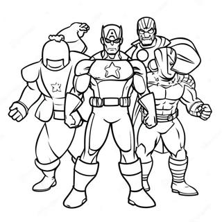 Avengers W Swiatecznych Kostiumach Kolorowanka 139463 70579