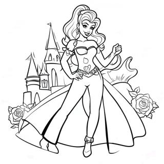 Kolorowanka Punk Disney Princess 139665-70732