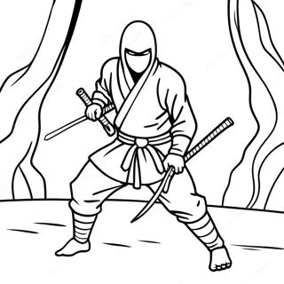 Cichy Ninja W Cieniach Kolorowanka 14151-3086