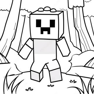 Minecraft Kolorowanki