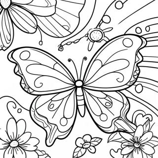 Kolorowe Skrzydla Motyla 14796-3233