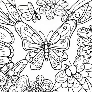 Kolorowe Skrzydla Motyla 14796-3236