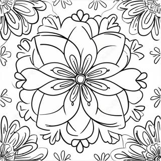 Prosty Zarys Platka Sniegu Na Stronie Kolorowanki 16166-3533