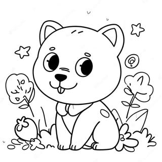 Urocze Zwierzeta Z Toca Boca Kolorowanka 17976-3932