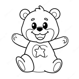 Miś Przytulanka Kolorowanki