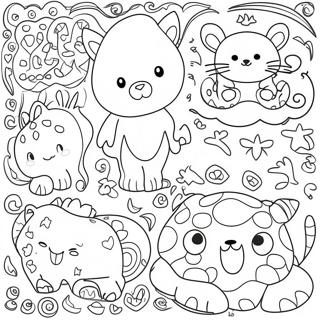 Kaprysne Wzory Zwierzat Kolorowanka 22748-4970