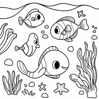Kolorowanka Przygod Zycia Morskiego 23495-5135