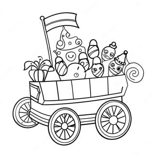 Kolorowanka Z Ekscytujaca Platforma Parady 26254-5737