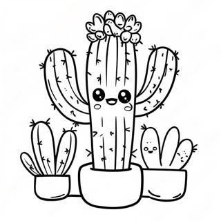 Kolorowanka Uroczy Kaktus Z Kreskowki 26623-5811