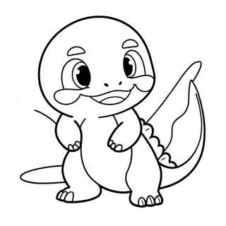 Uroczy Charmander W Kolorowance 27086-5895