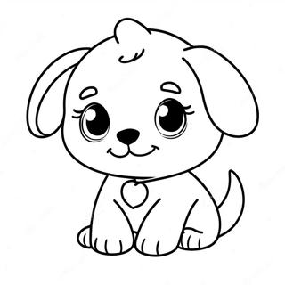 Urocza Kolorowanka Z Chibi Szczeniakiem 29207 6366