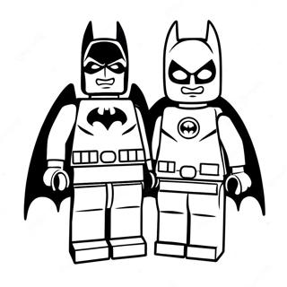 Kolorowanka Z Lego Batmanem I Robinem 29295-6377