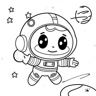 Astronauta Kolorowanki