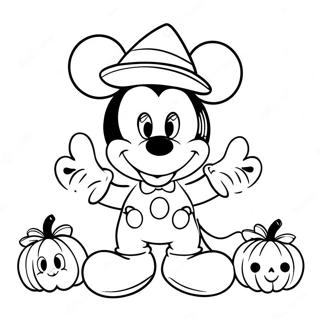 Disney Halloween Kolorowanki