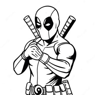 Deadpool W Akcji Kolorowanka 30556-6654