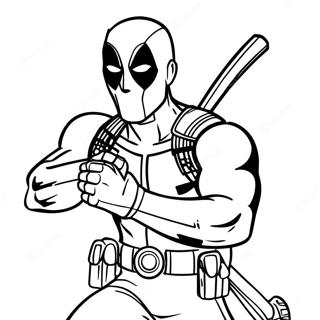 Deadpool W Akcji Kolorowanka 30556-6656