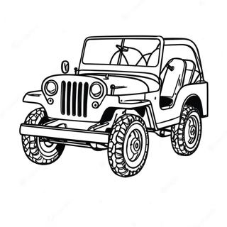 Jeep Kolorowanki