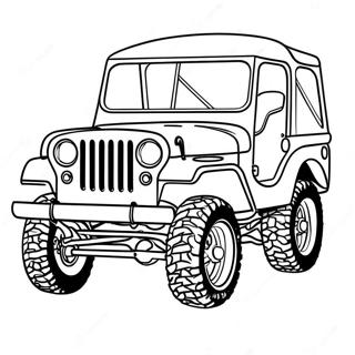 Klasyczny Jeep Off Roadowy 30812-6714