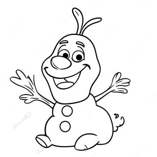 Olaf Trzymajacy Marchewkowy Nos Kolorowanka 31924-6969