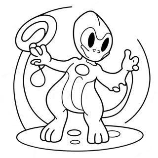 Mewtwo Z Mocami Psychicznymi Kolorowanka 33074-7219