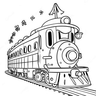 Ekscytujaca Kolorowanka Z Pociagiem Cyrkowym 33539 7326