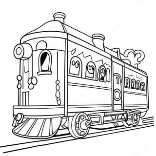 Ekscytujaca Kolorowanka Z Pociagiem Cyrkowym 33539 7327