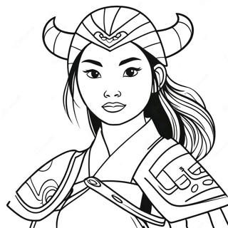 Mulan Kolorowanki