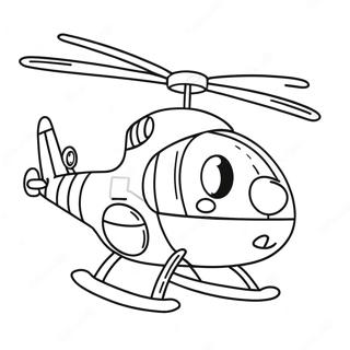 Uroczy Helikopter Z Usmiechnietym Pilotem 38831-8477