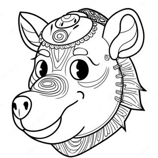 Inosuke Hashibira Z Maska Dzika Kolorowanka 3926 2760