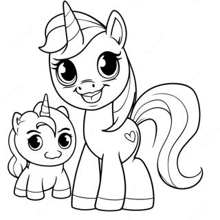 Twilight Sparkle Z Przyjaciolmi Do Kolorowania 39287-8580
