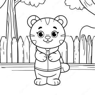 Daniel Tiger W Sasiedztwie Kolorowanka 39457-8618