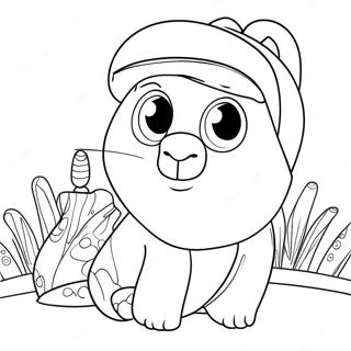 Kolorowanka Luki Z Albertem 40185-8783